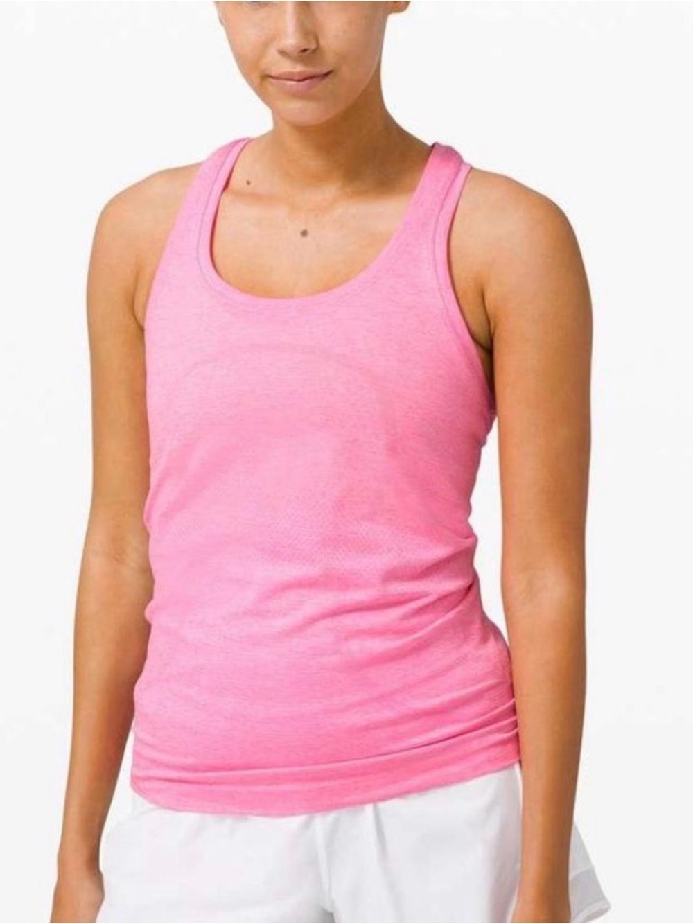 lululemon athletica Pink Scoop Neck Tank